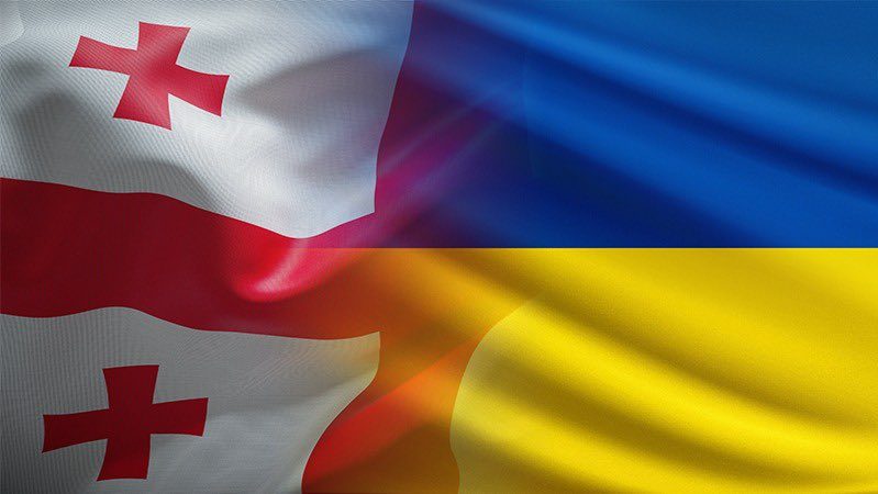 The Ukrainian Foreign Ministry condemned the use of military themes in the political advertisement of the “Georgian Dream”